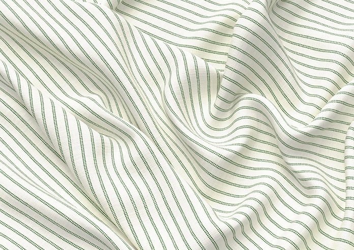 Laura Ashley Candy Stripe, Bottle Green - Made to Measure Curtains - Image 4